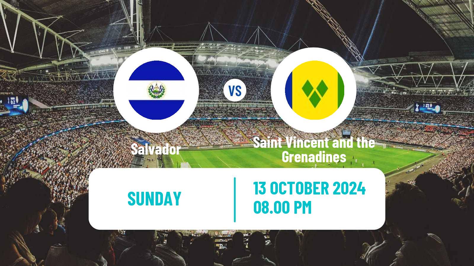 Soccer CONCACAF Nations League Salvador - Saint Vincent and the Grenadines