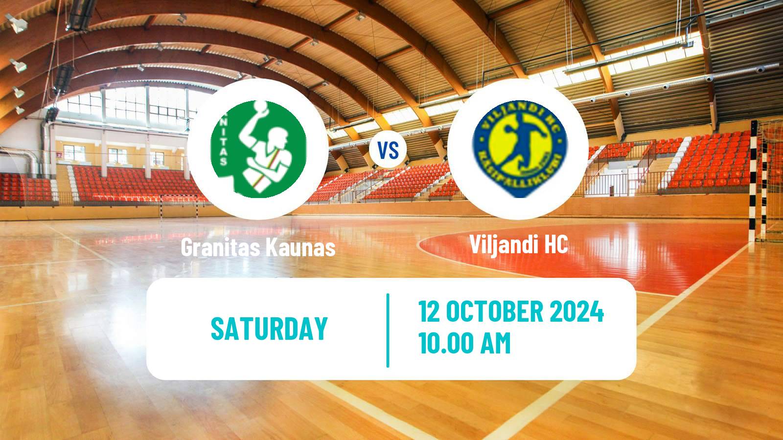 Handball Baltic League Handball Granitas Kaunas - Viljandi