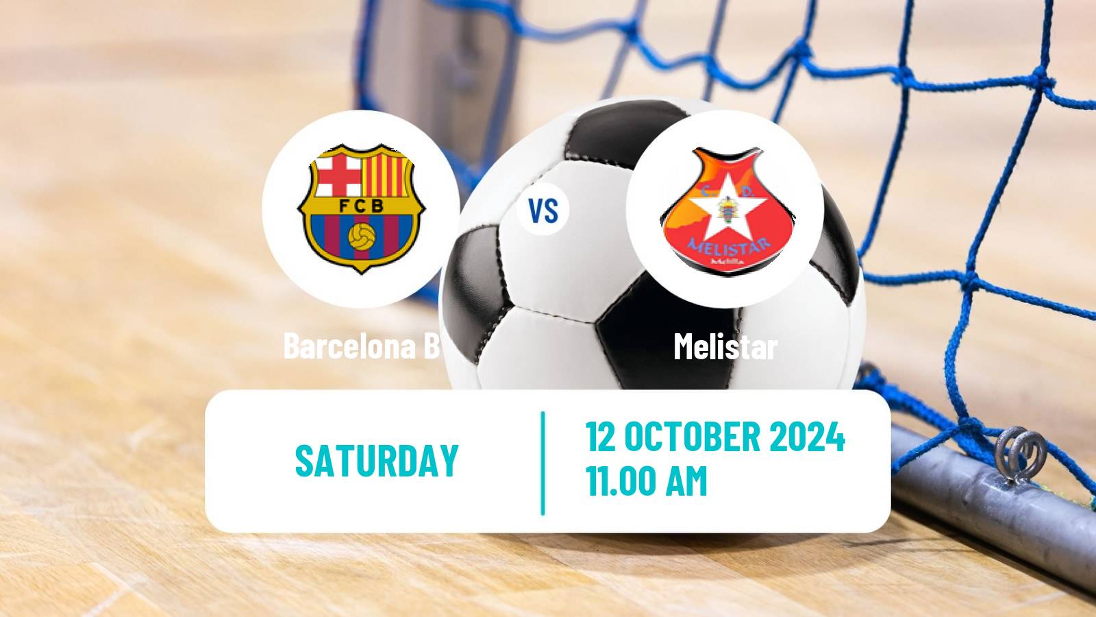 Futsal Spanish Segunda Division Futsal Barcelona B - Melistar