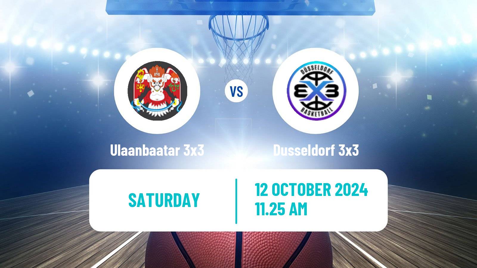 Basketball World Tour Amsterdam Ulaanbaatar 3x3 - Dusseldorf 3x3