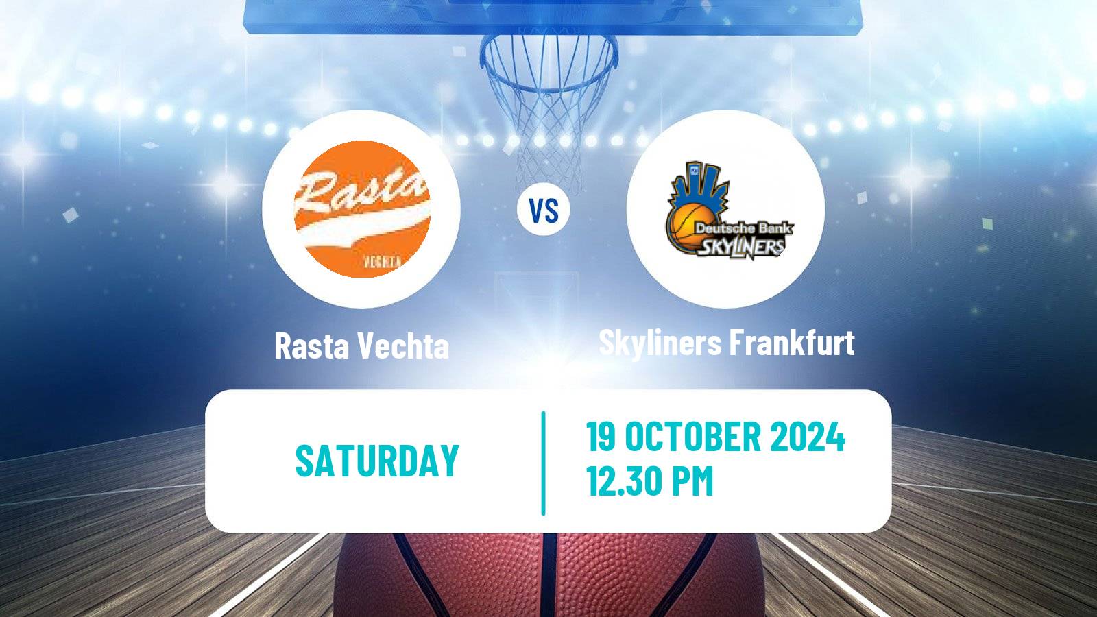 Basketball German BBL Rasta Vechta - Skyliners Frankfurt