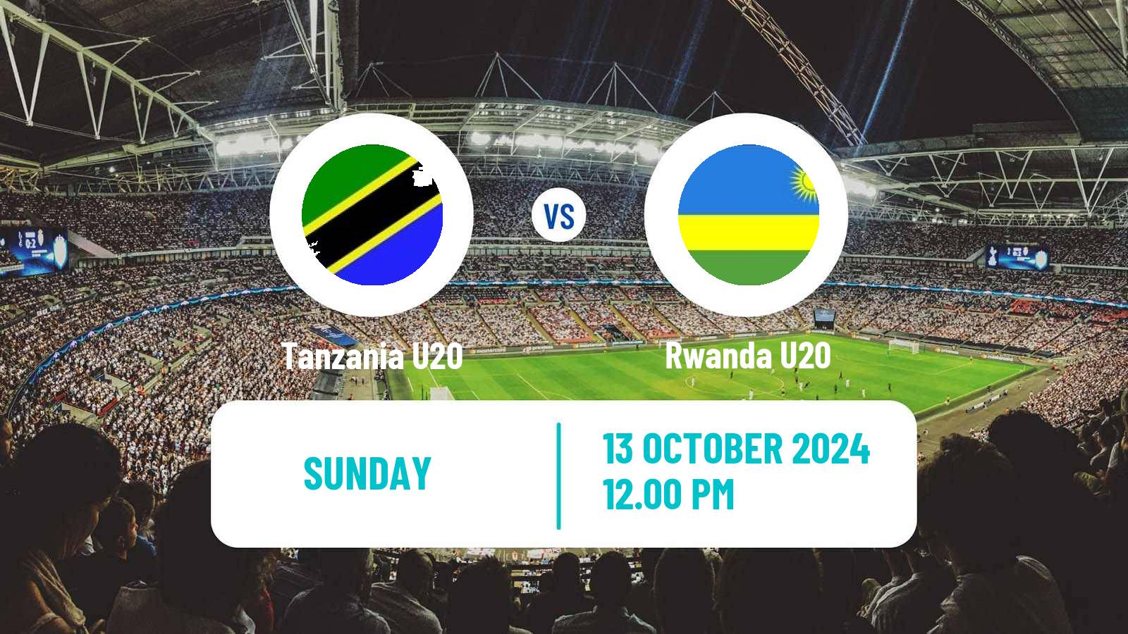 Soccer CECAFA Championship U20 Tanzania U20 - Rwanda U20