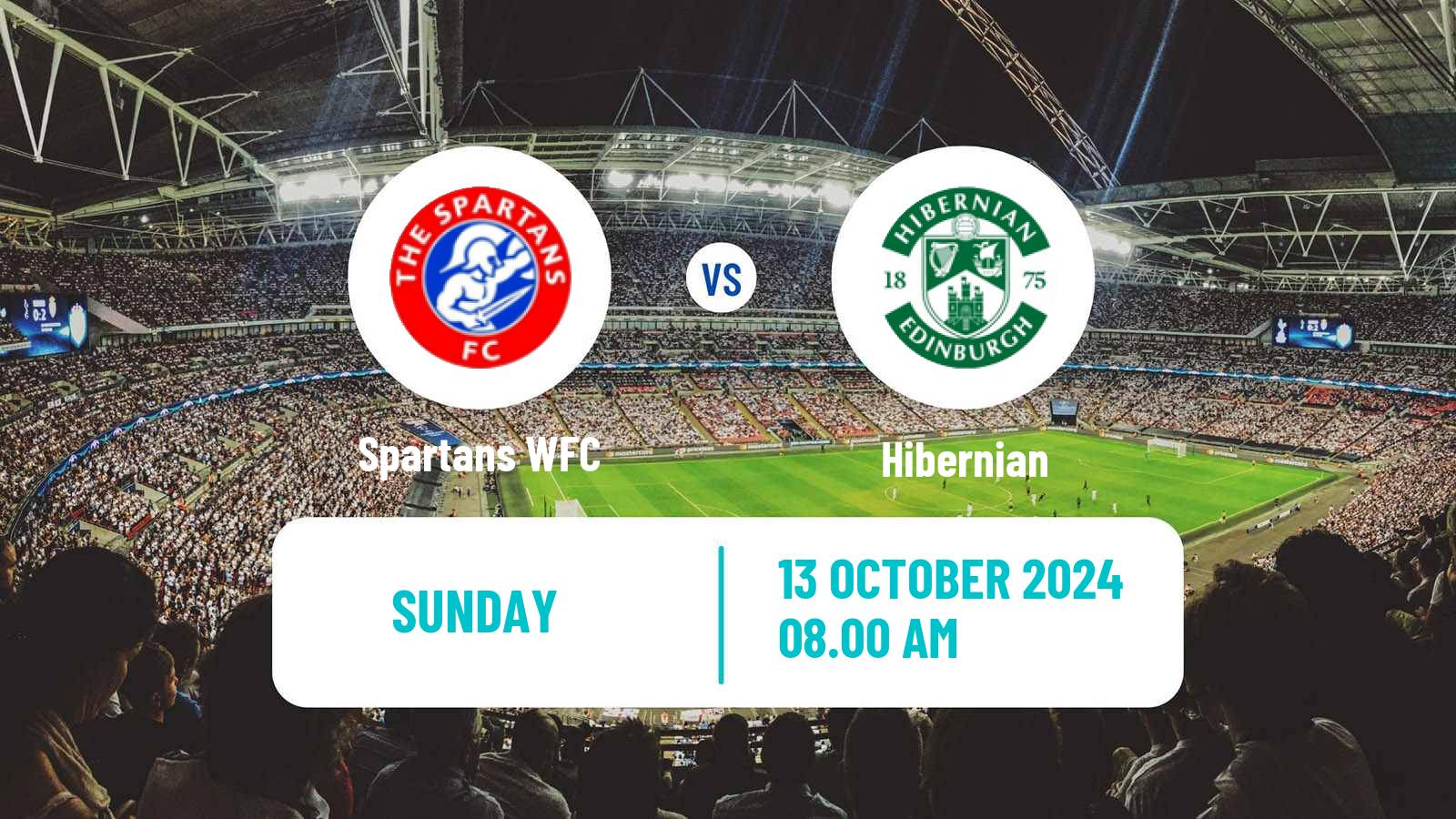 Soccer Scottish SWPL 1 Women Spartans - Hibernian