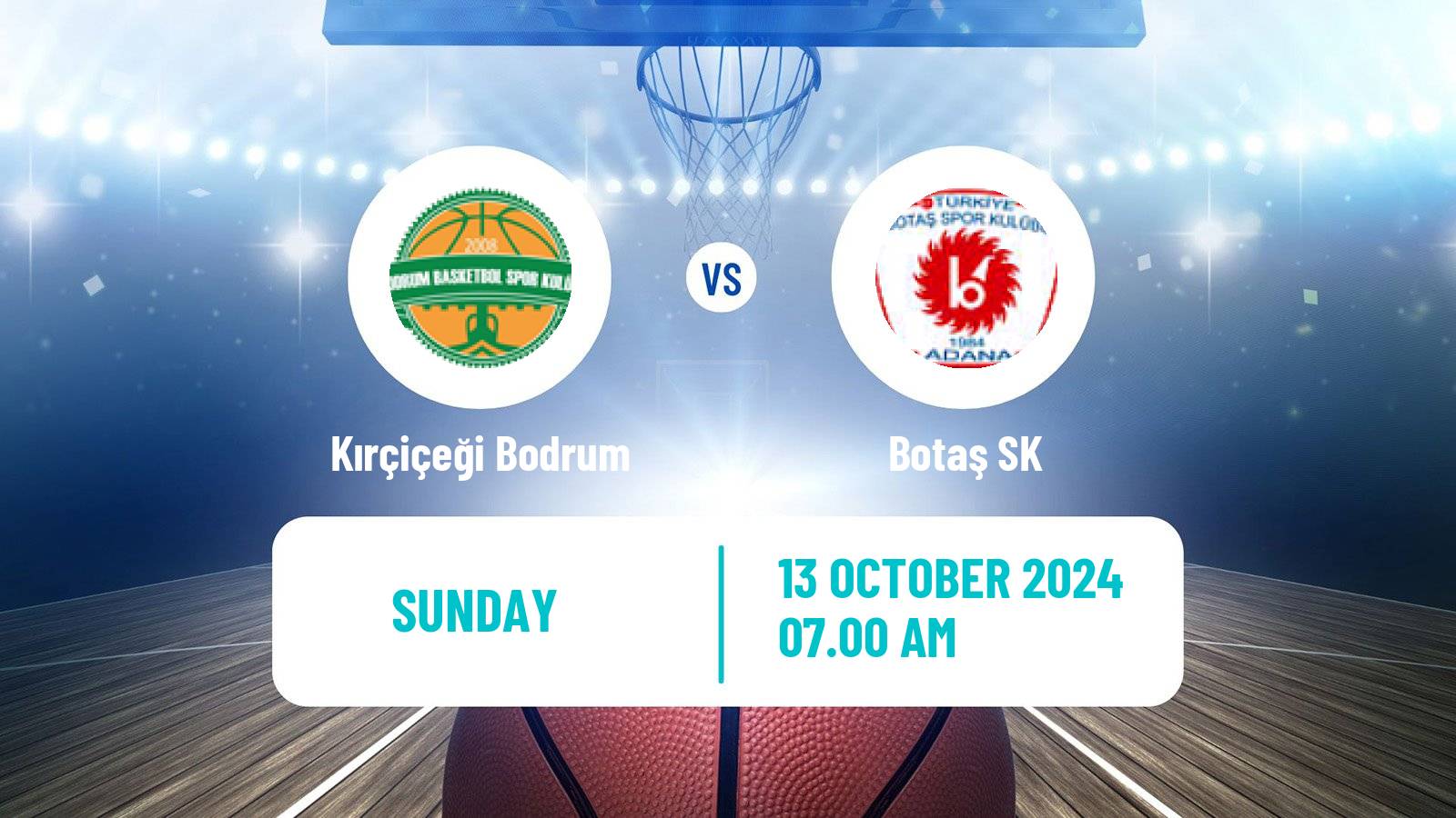 Basketball Turkish Basketball League Women Kırçiçeği Bodrum - Botaş