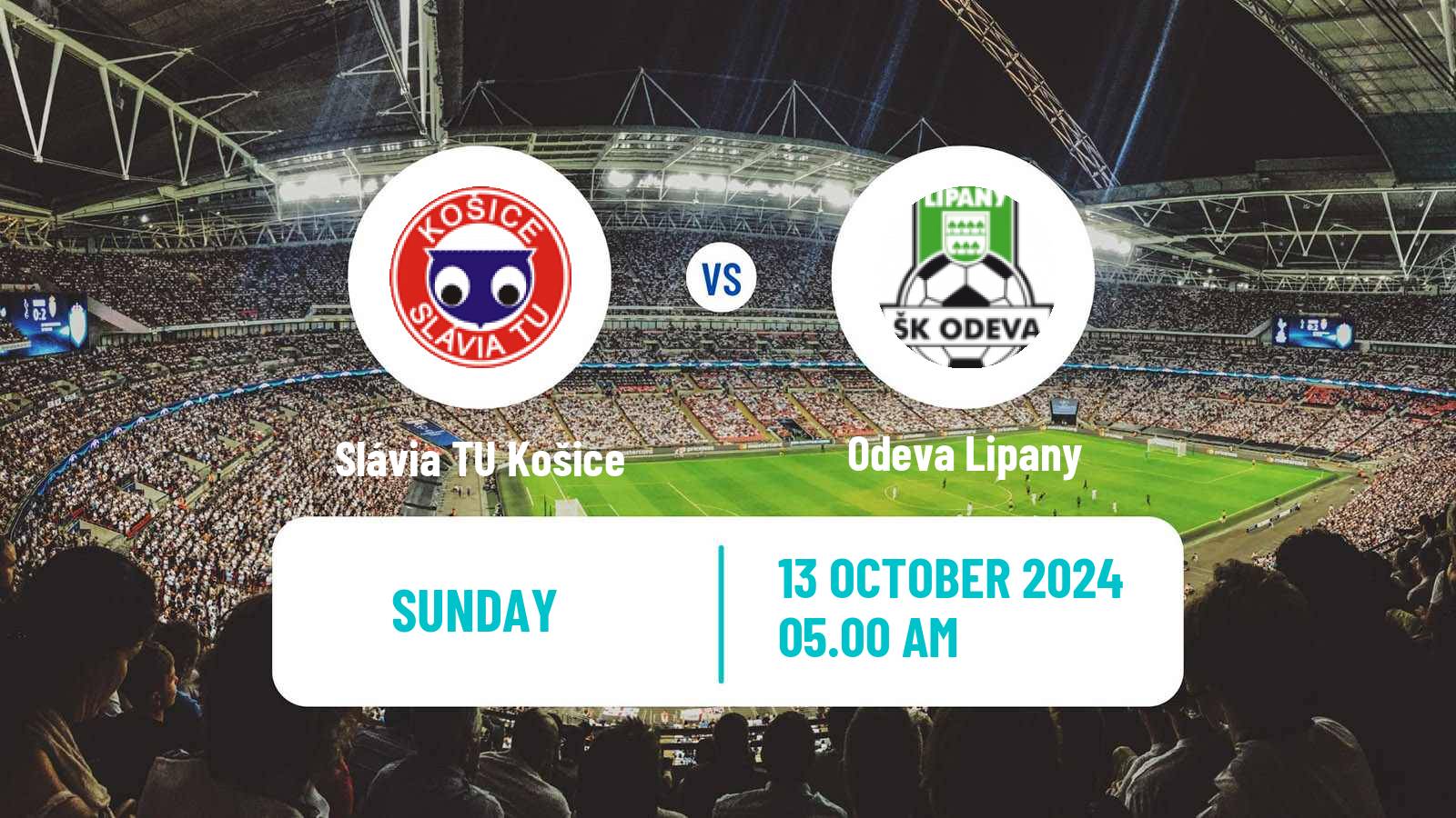 Soccer Slovak 3 Liga East Slávia TU Košice - Odeva Lipany