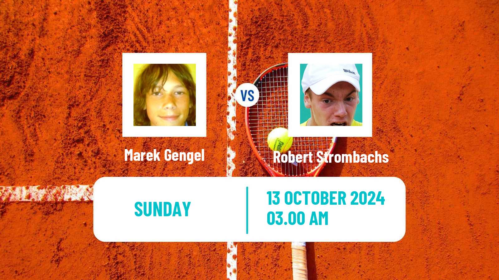 Tennis ITF M15 Sharm Elsheikh 13 Men Marek Gengel - Robert Strombachs