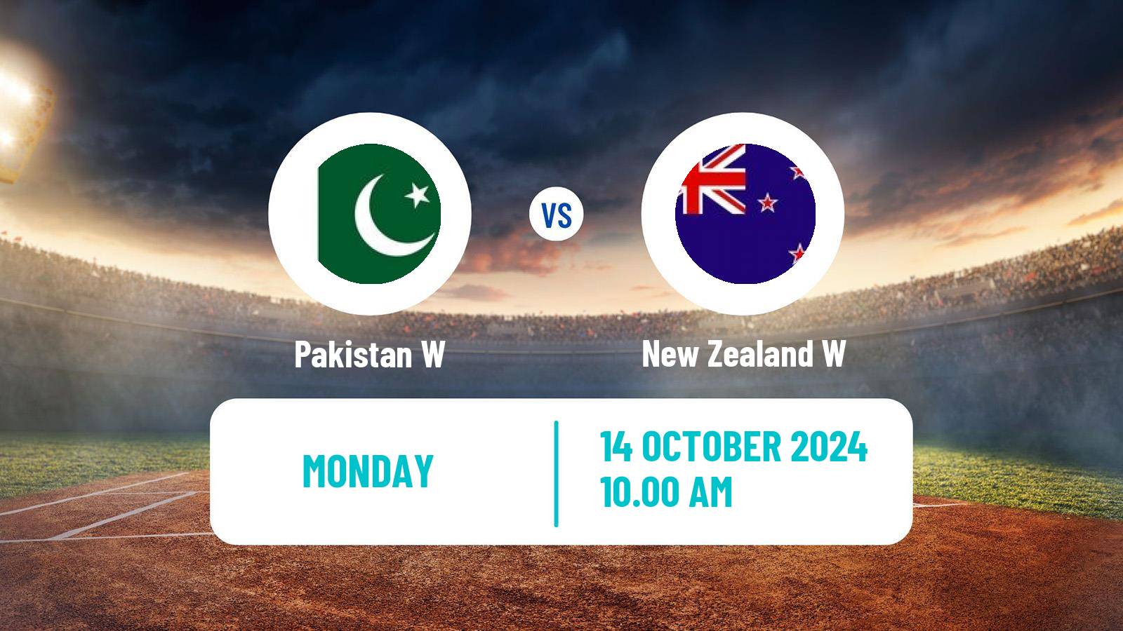 Cricket ICC World Twenty20 Women New Zealand W - Pakistan W