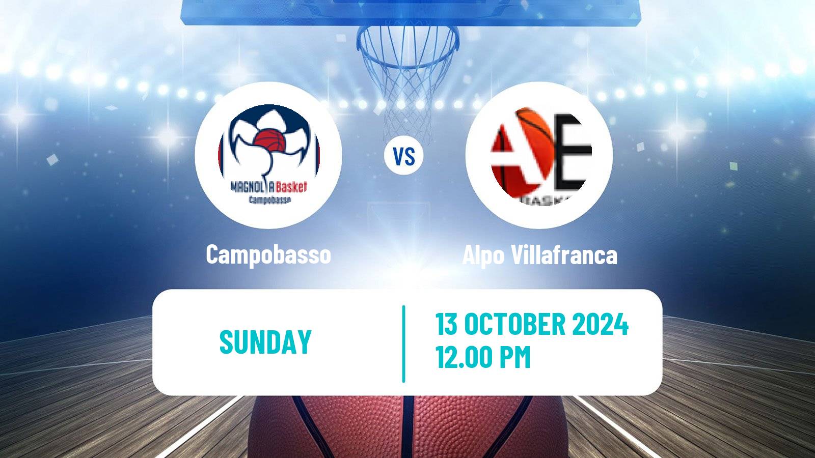 Basketball Italian Serie A1 Basketball Women Campobasso - Alpo Villafranca