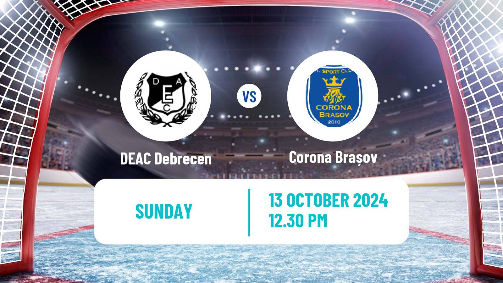 Hockey Hungarian Erste Liga Hockey DEAC Debrecen - Corona Brașov