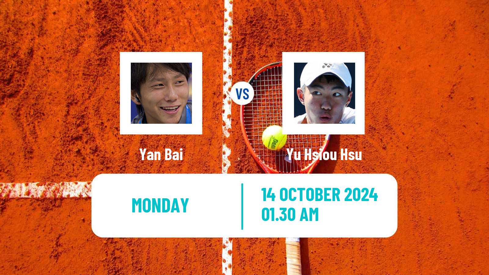 Tennis Shenzhen 2 Challenger Men Yan Bai - Yu Hsiou Hsu