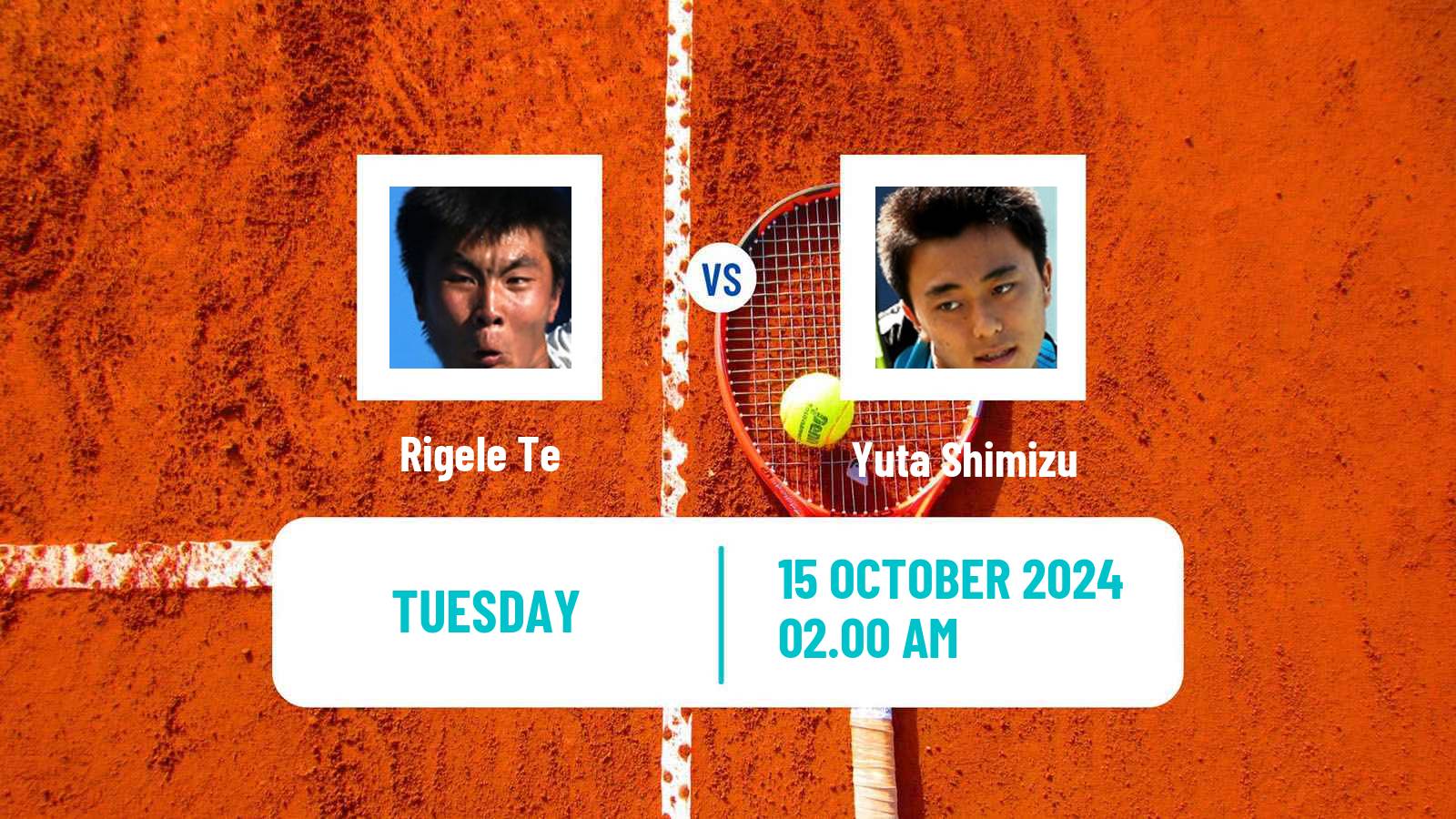 Tennis Shenzhen 2 Challenger Men Rigele Te - Yuta Shimizu