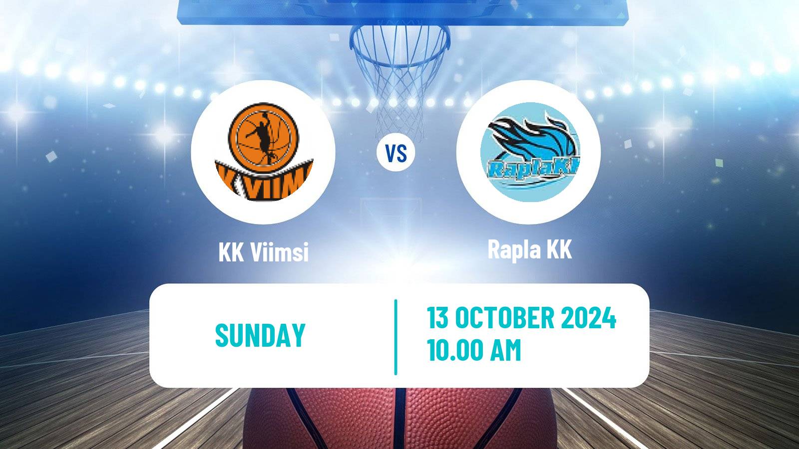 Basketball Estonian–Latvian Basketball League Viimsi - Rapla