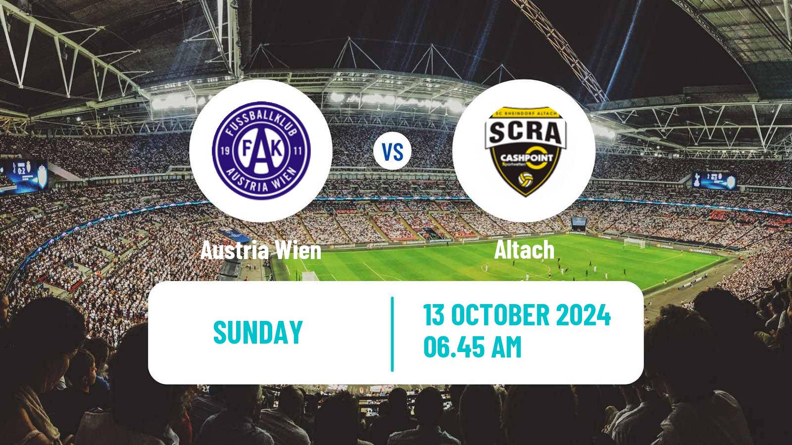 Soccer Austrian Bundesliga Women Austria Wien - Altach