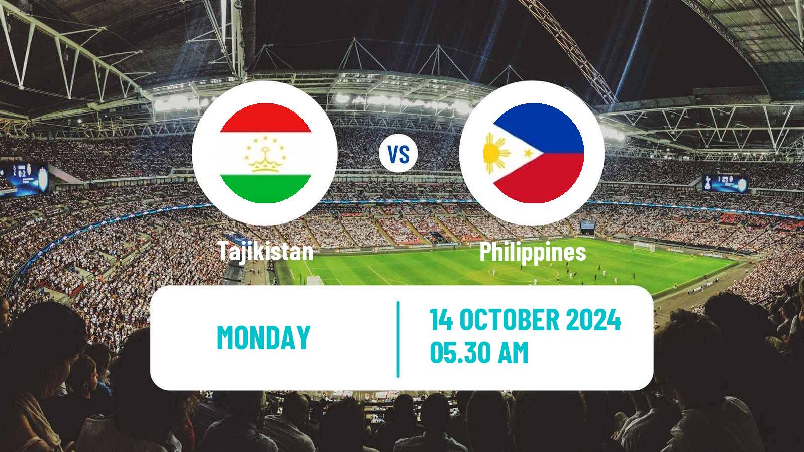 Soccer Kings Cup Thailand Tajikistan - Philippines