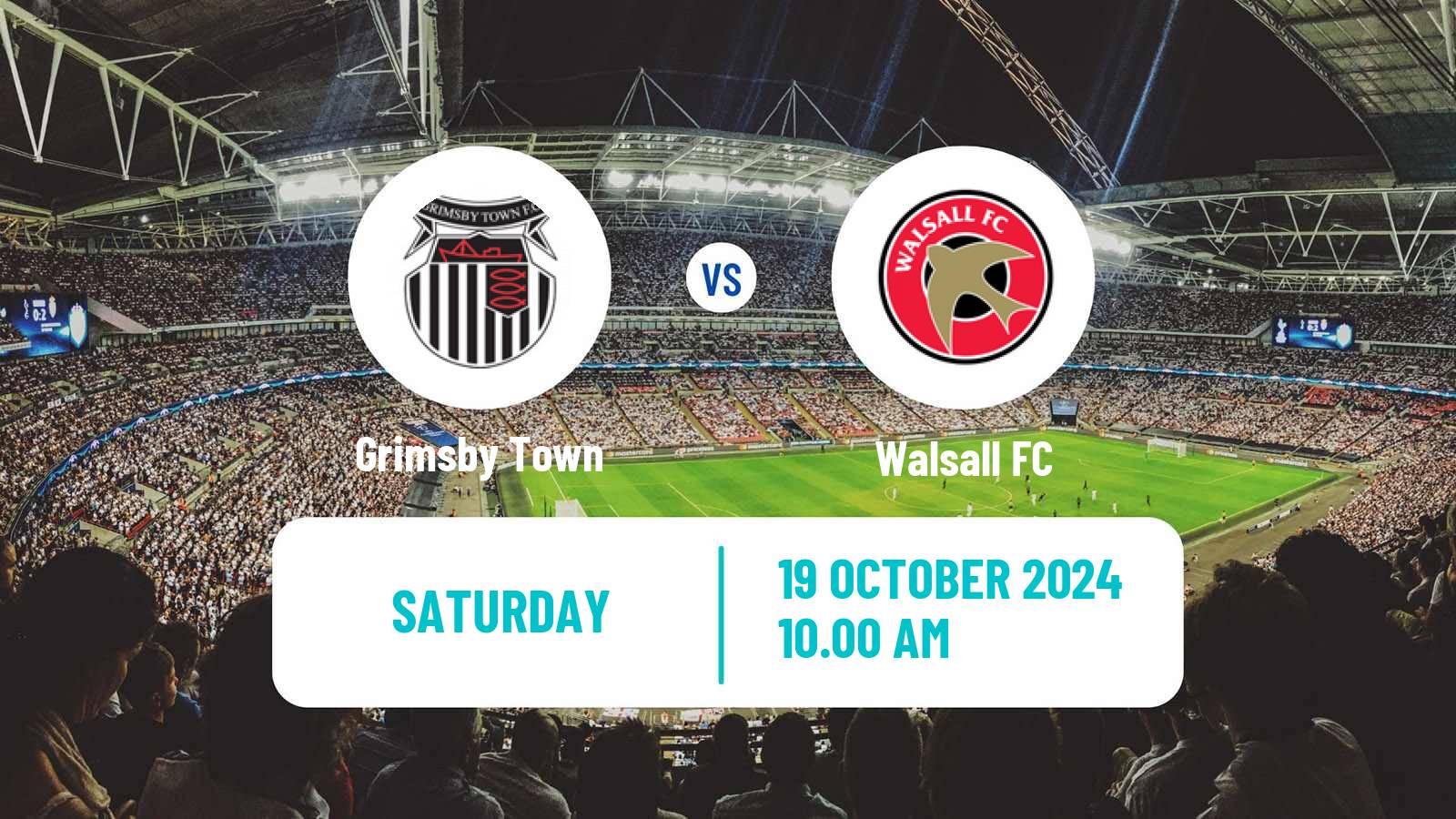 Soccer English League Two Grimsby Town - Walsall