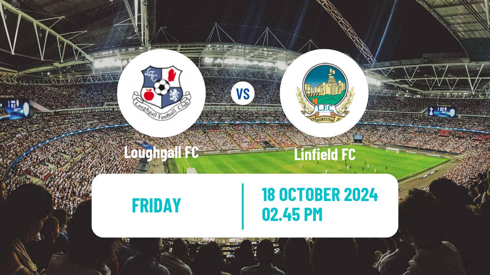 Soccer Northern Irish Premiership Loughgall - Linfield