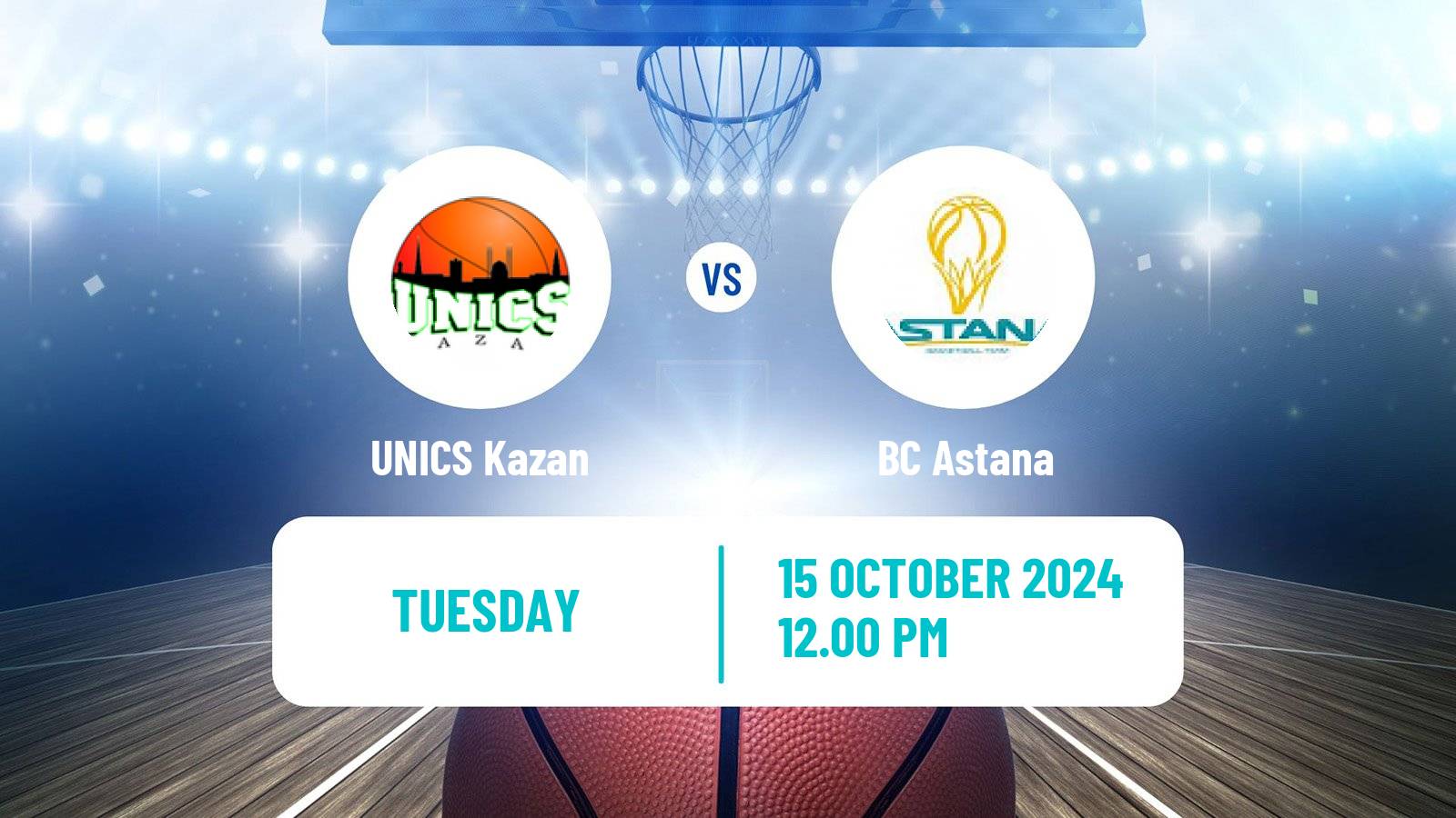 Basketball VTB United League UNICS - Astana