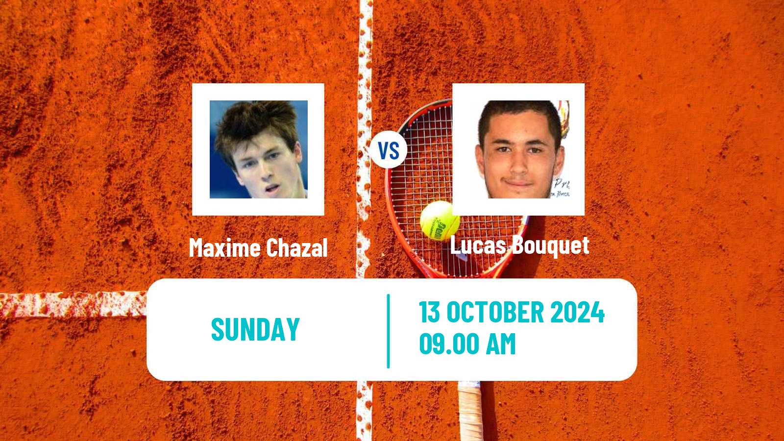 Tennis Saint Brieuc Challenger Men Maxime Chazal - Lucas Bouquet