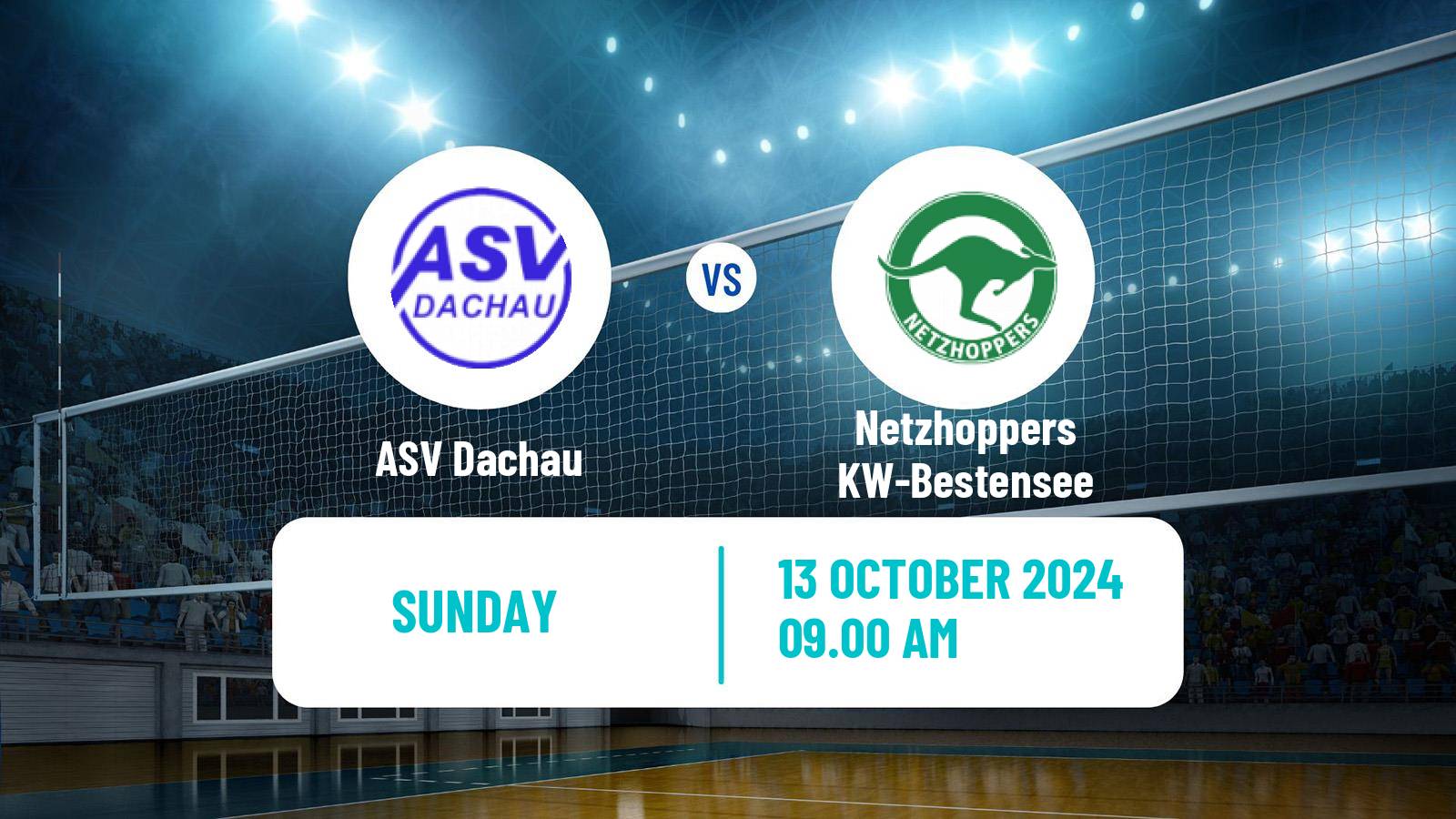 Volleyball German Bundesliga Volleyball Dachau - Netzhoppers KW-Bestensee