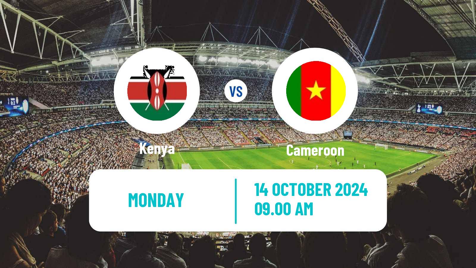 Soccer Africa Cup of Nations Kenya - Cameroon