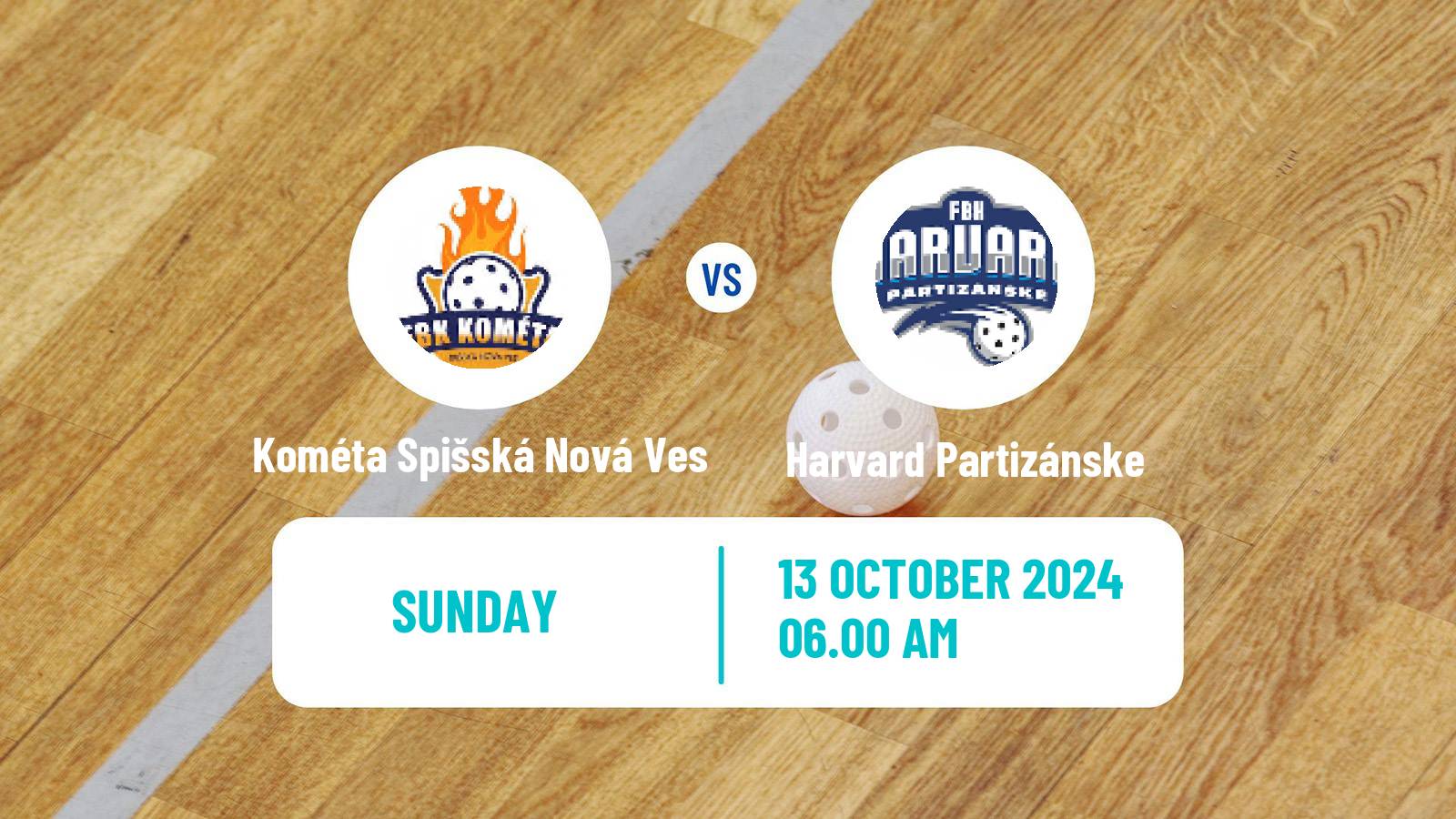 Floorball Slovak Extraliga Floorball Women Kométa Spišská Nová Ves - Harvard Partizánske