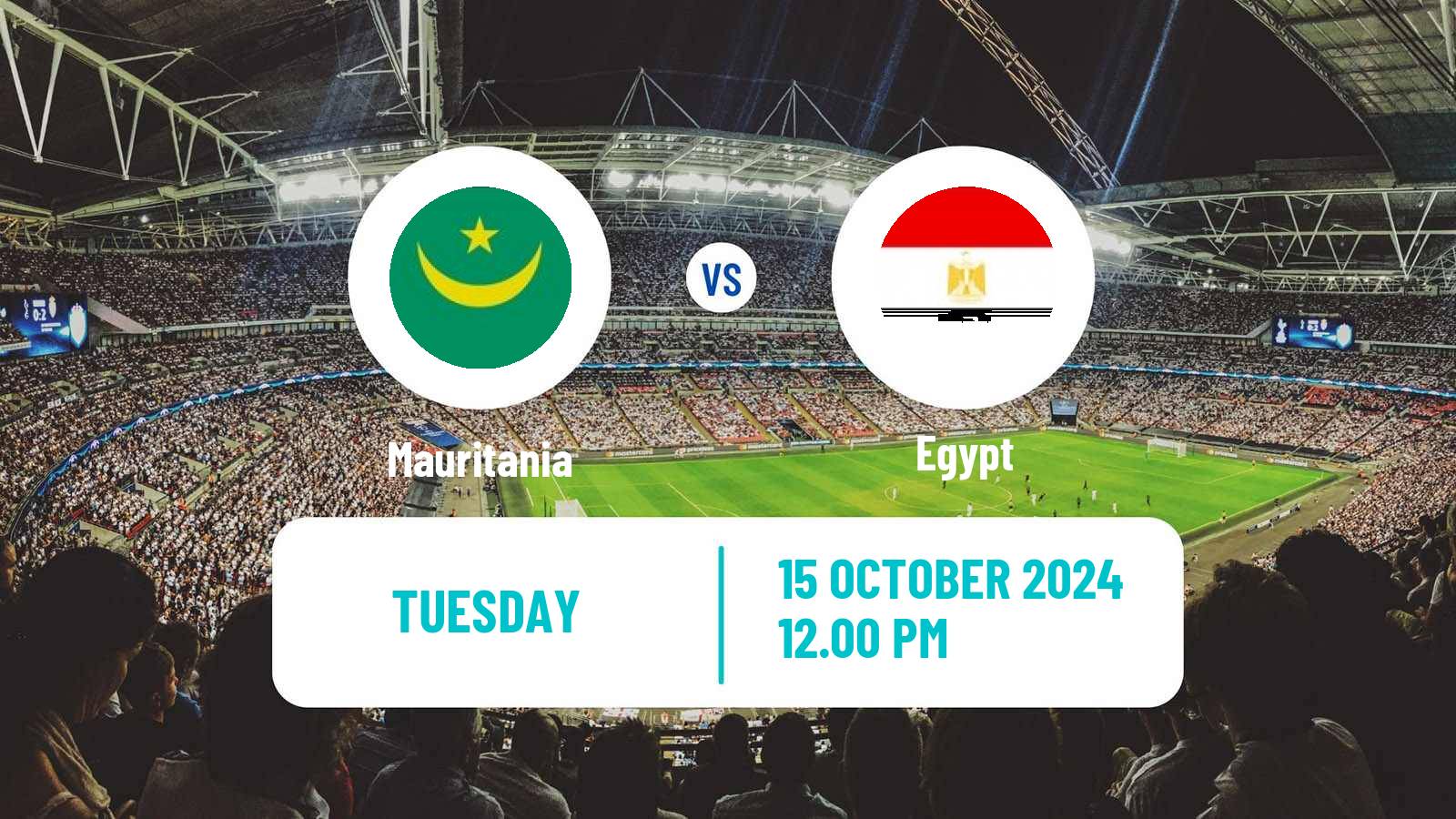 Soccer Africa Cup of Nations Mauritania - Egypt