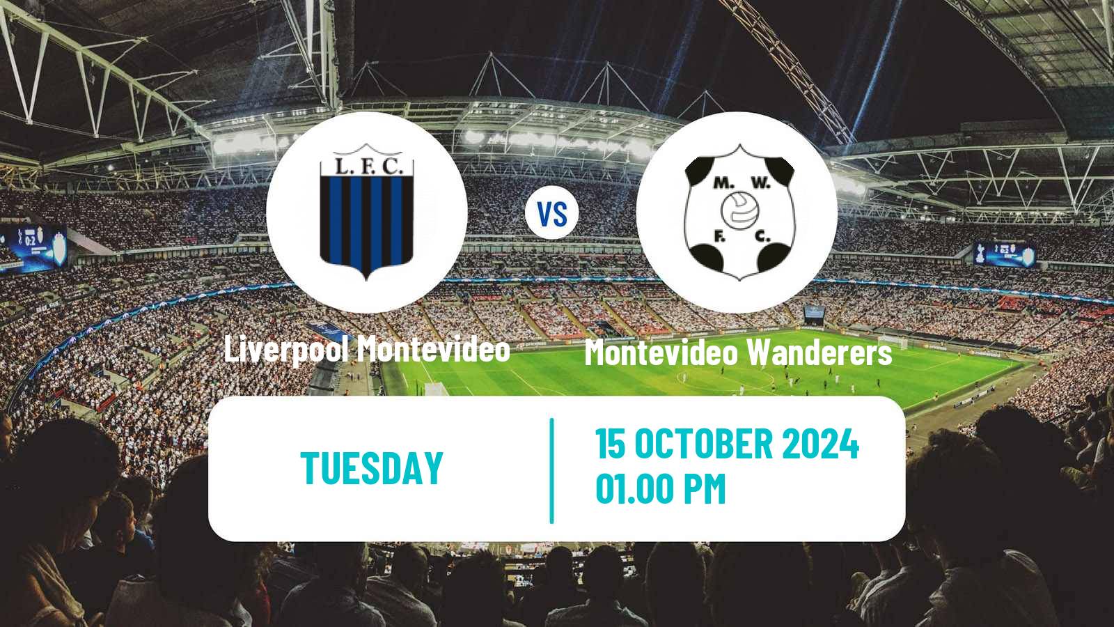 Soccer Uruguayan Primera Division Liverpool Montevideo - Montevideo Wanderers