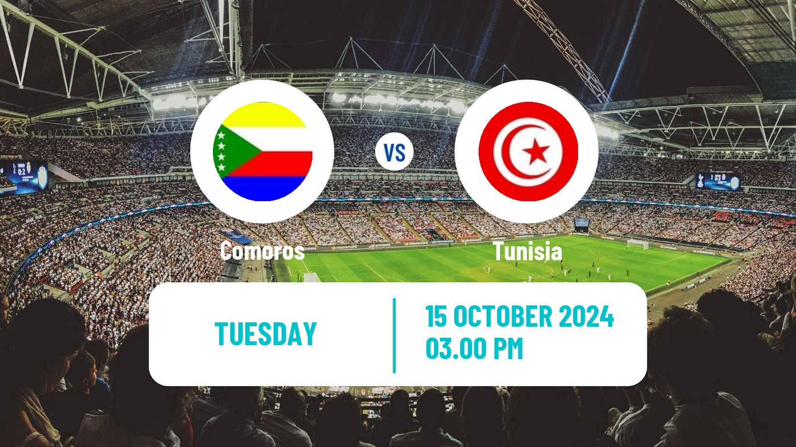 Soccer Africa Cup of Nations Comoros - Tunisia