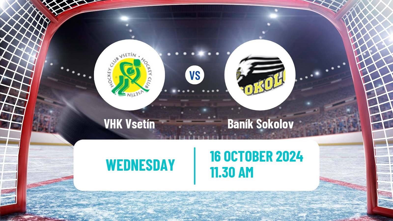 Hockey Czech Chance Liga Vsetín - Baník Sokolov