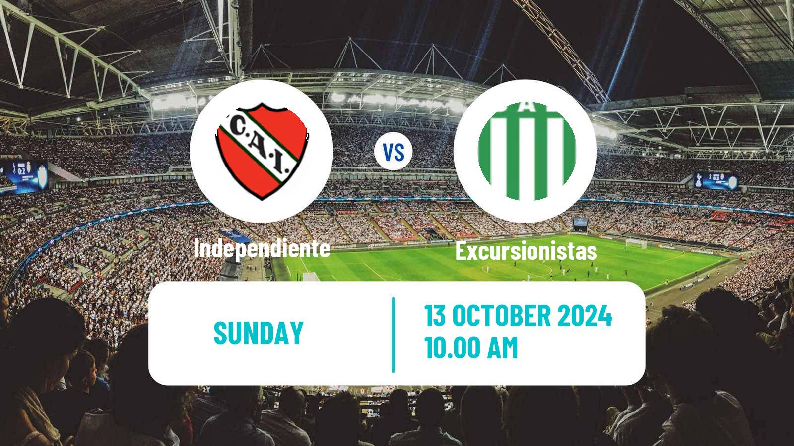 Soccer Argentinian Primera A Women Independiente - Excursionistas