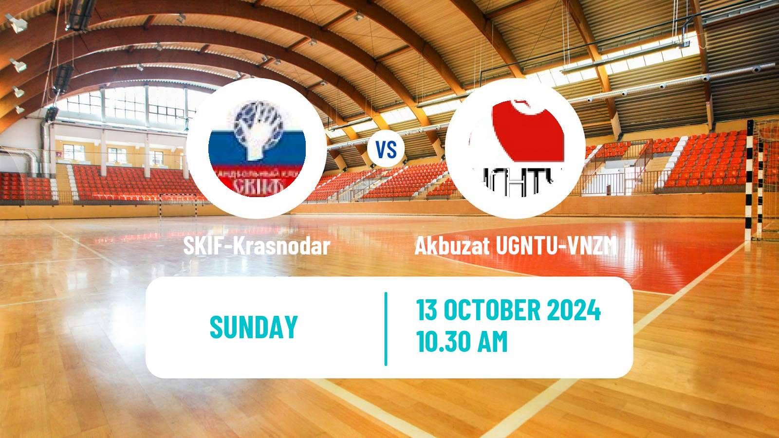 Handball Russian Superleague Handball SKIF-Krasnodar - Akbuzat UGNTU-VNZM