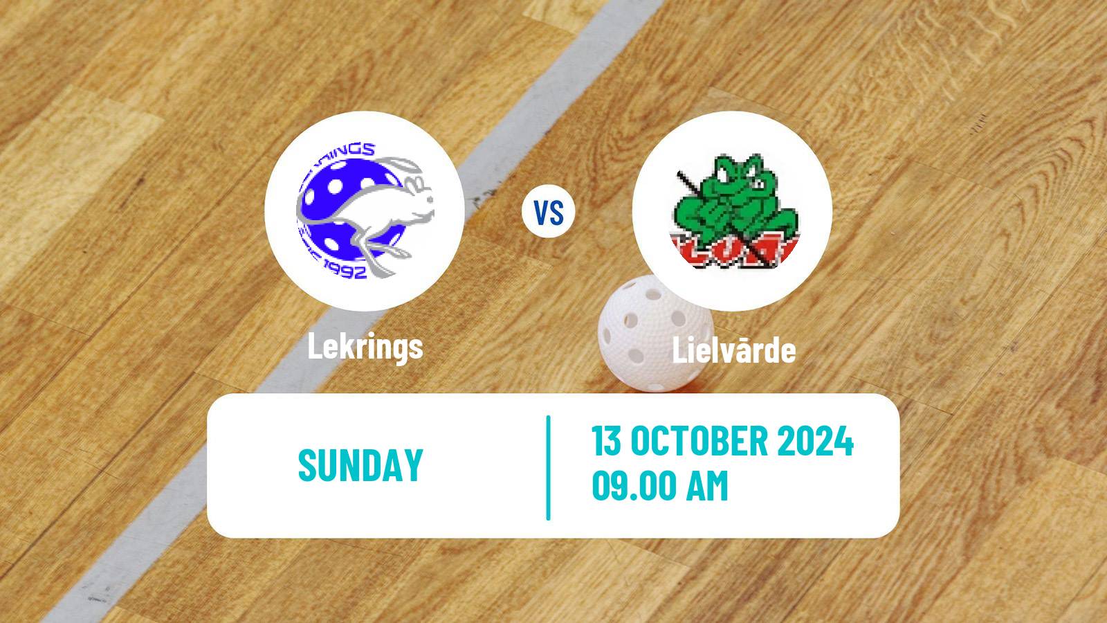 Floorball Latvian Elvi Liga Lekrings - Lielvārde