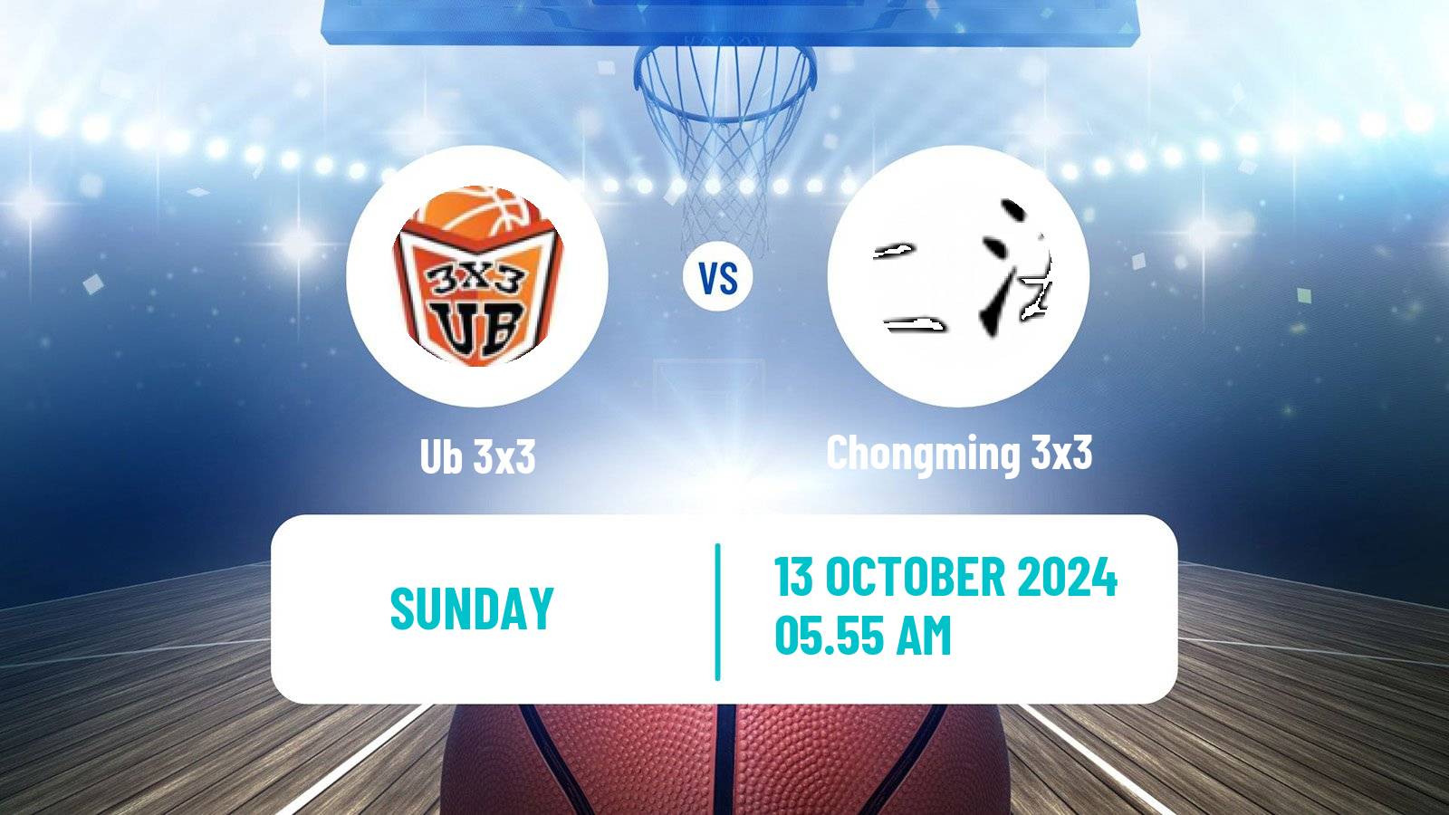 Basketball World Tour Amsterdam Ub 3x3 - Chongming 3x3