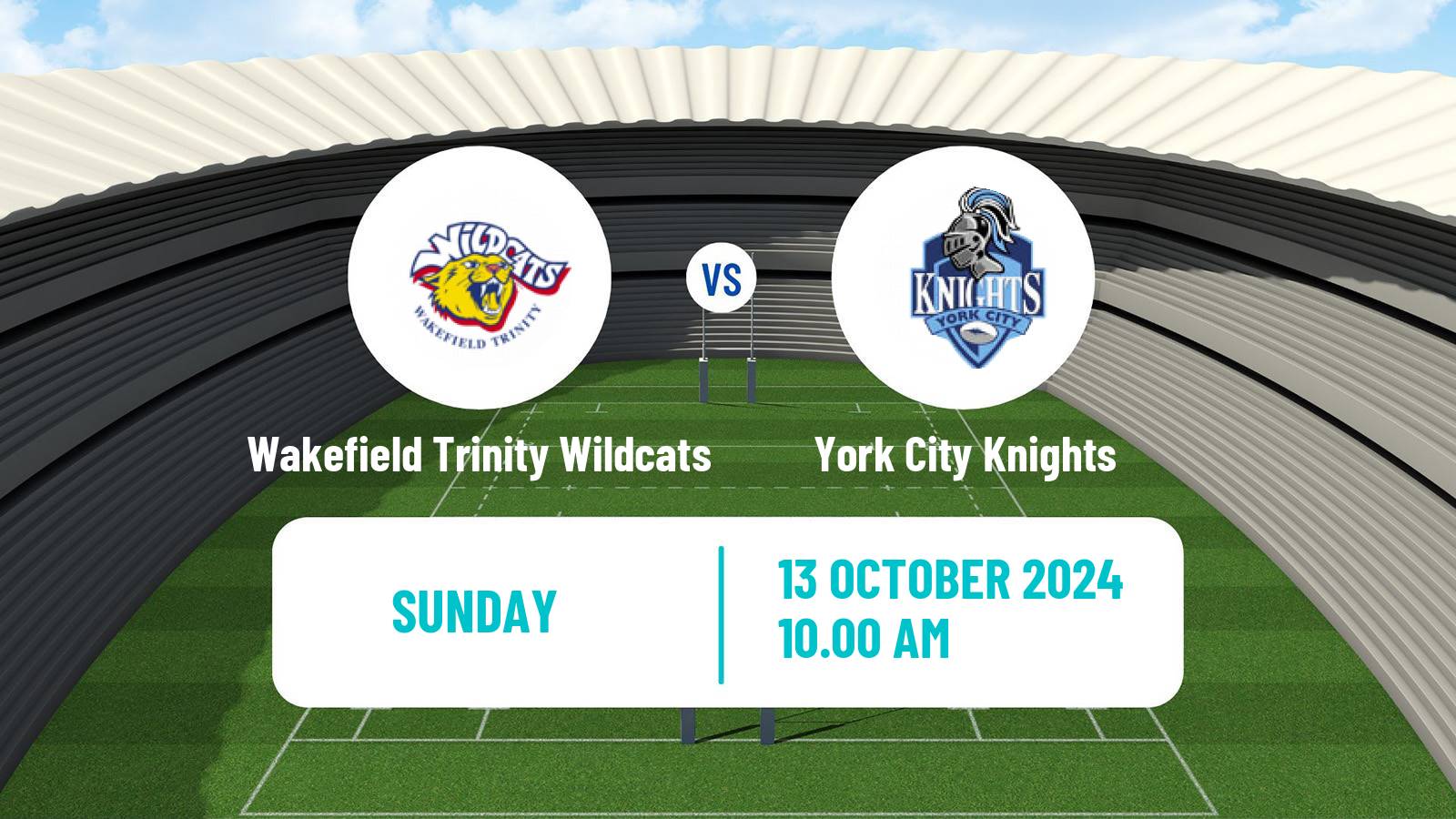 Rugby league English Championship Rugby League Wakefield Trinity Wildcats - York City Knights