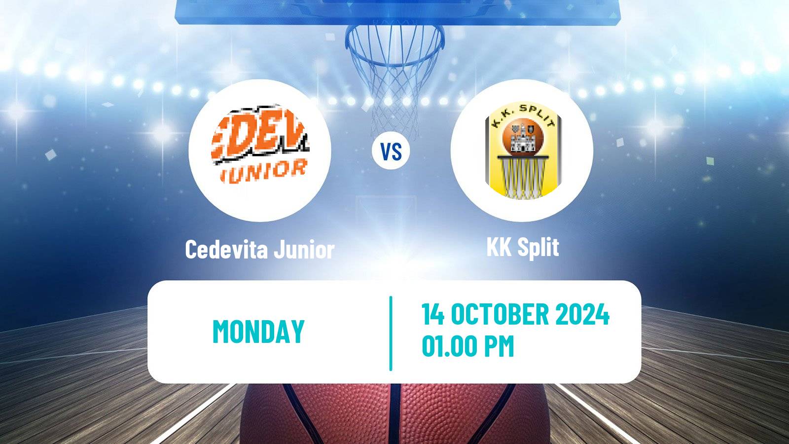 Basketball Croatian Premijer Liga Basketball Cedevita Junior - KK Split