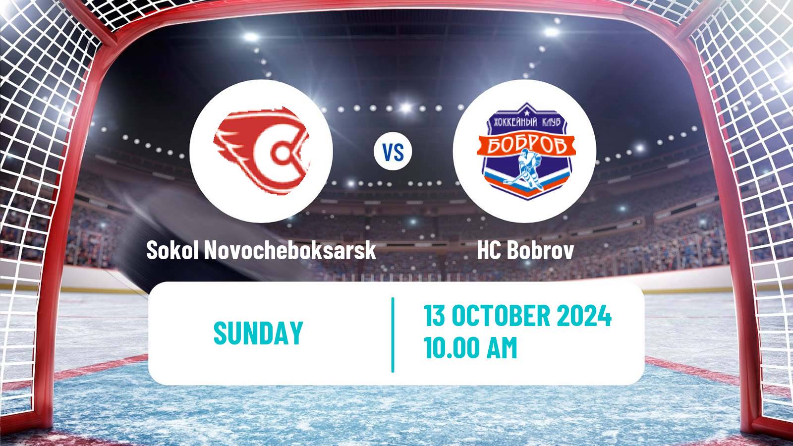 Hockey NMHL Sokol Novocheboksarsk - Bobrov