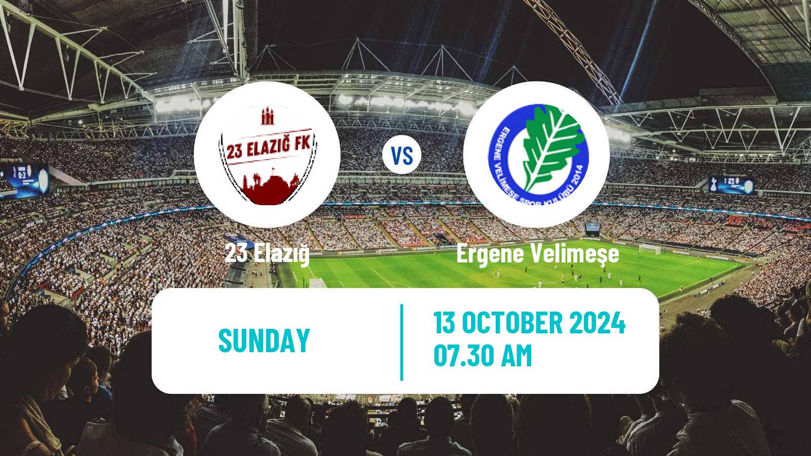 Soccer Turkish 3 Lig Group 1 23 Elazığ - Ergene Velimeşe