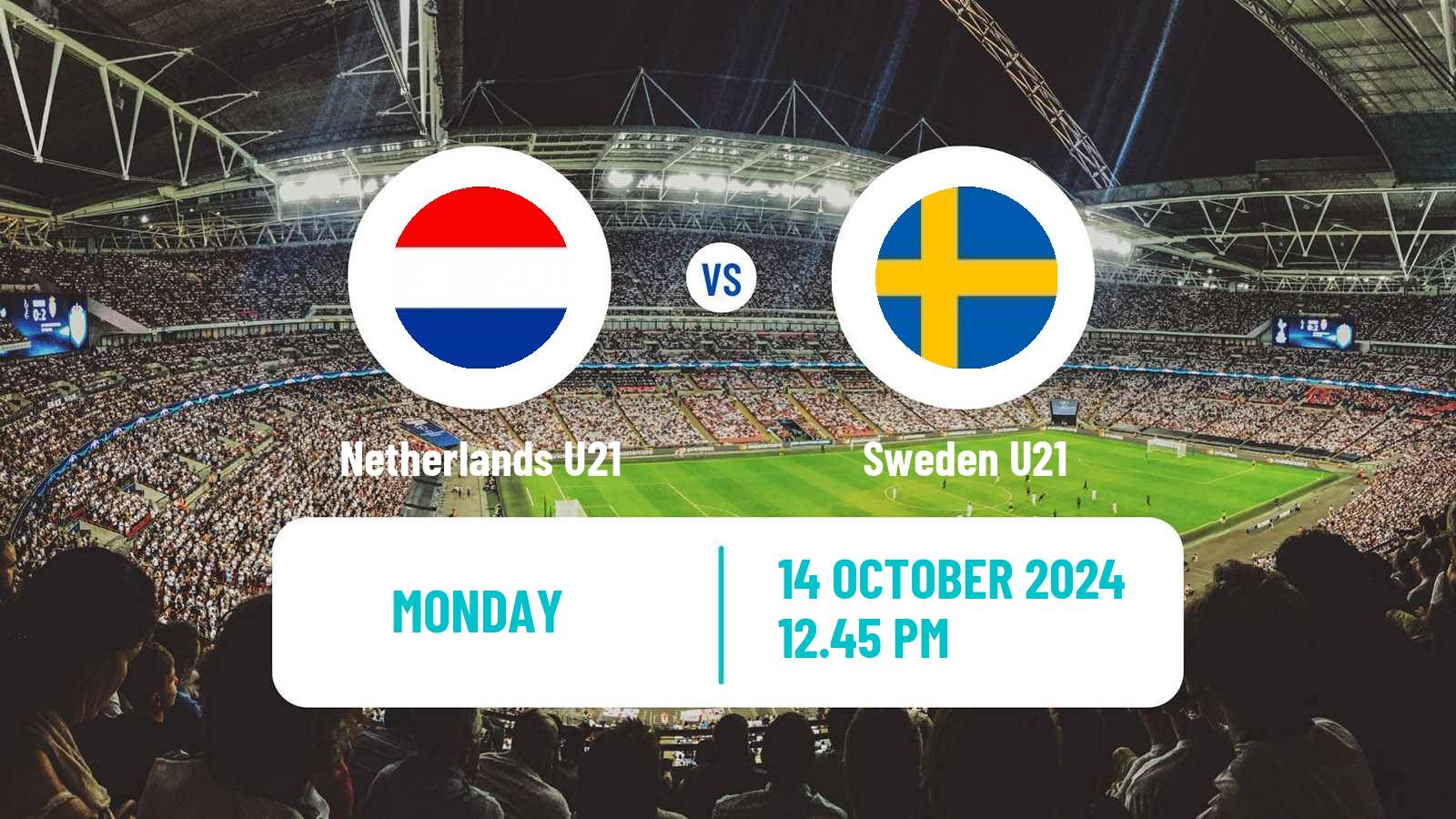 Soccer UEFA Euro U21 Netherlands U21 - Sweden U21