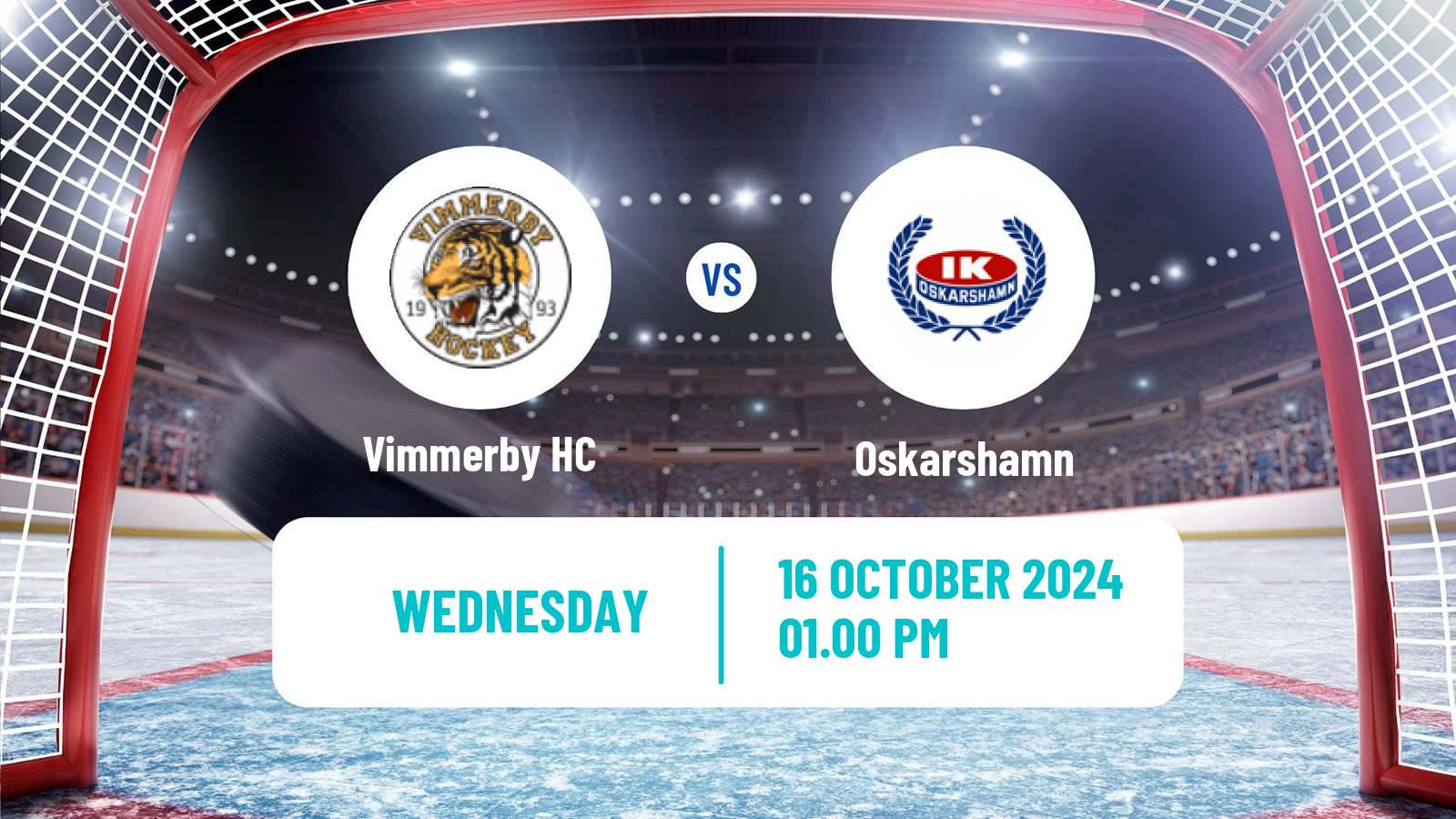 Hockey Swedish Hockey Allsvenskan Vimmerby - Oskarshamn