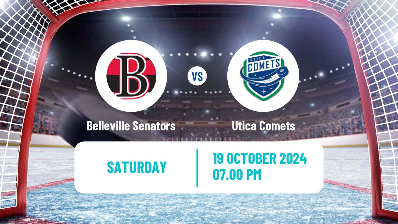 Hockey AHL Belleville Senators - Utica Comets