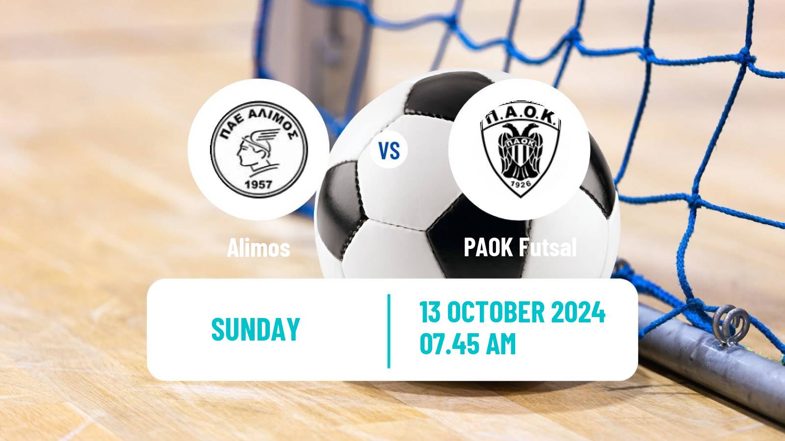 Futsal Greek Super League Futsal Alimos - PAOK