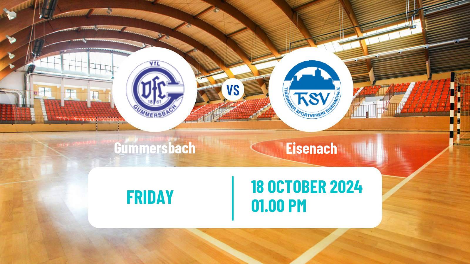 Handball German Bundesliga Handball Gummersbach - Eisenach