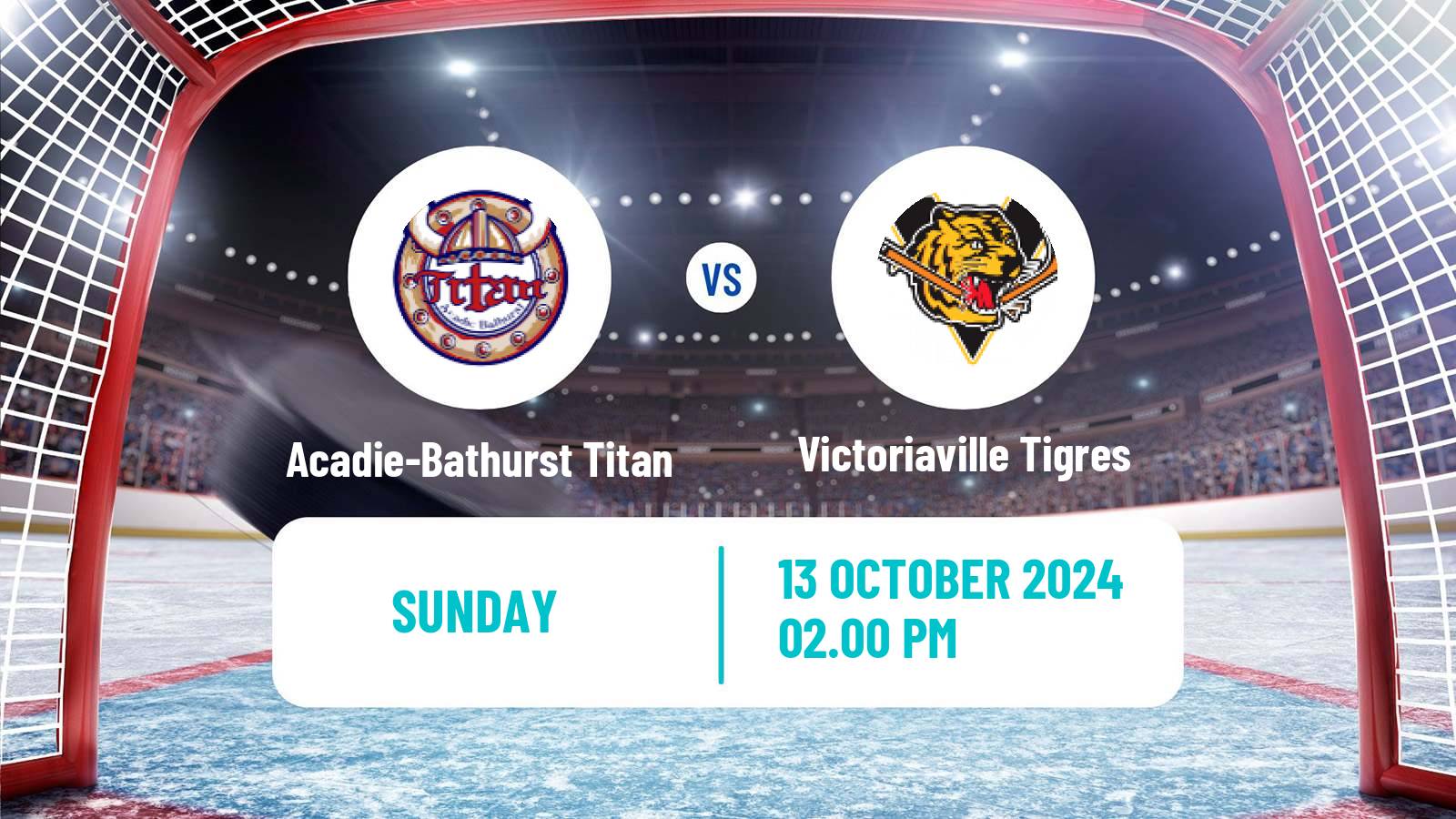 Hockey QMJHL Acadie-Bathurst Titan - Victoriaville Tigres