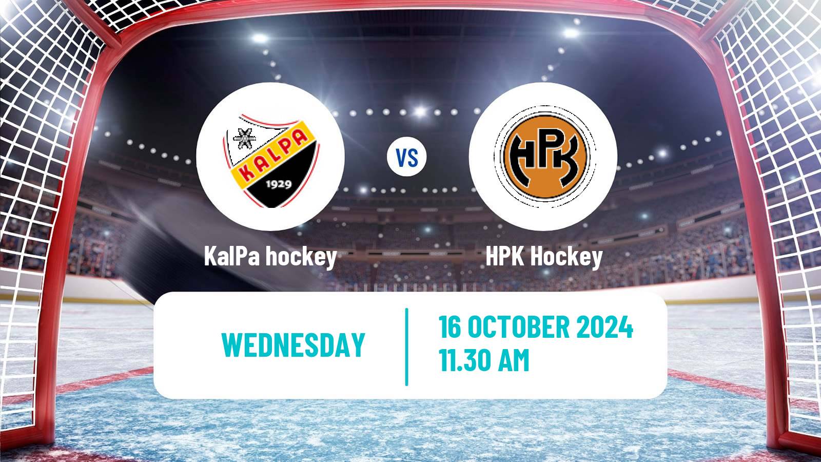 Hockey Finnish SM-liiga KalPa - HPK