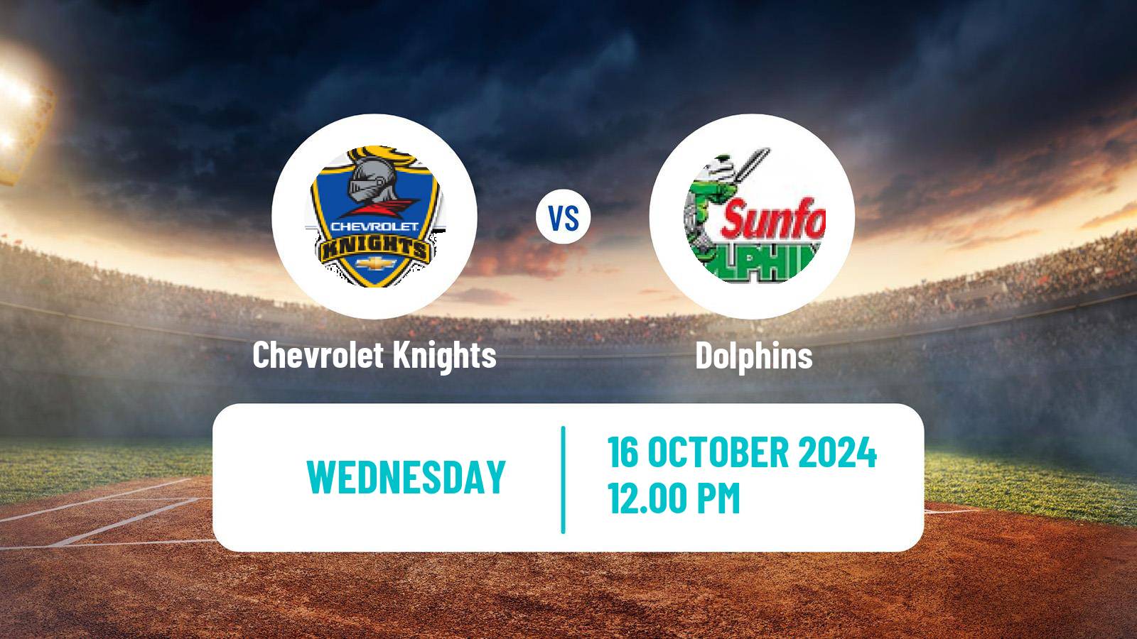 Cricket CSA T20 Challenge Chevrolet Knights - Dolphins