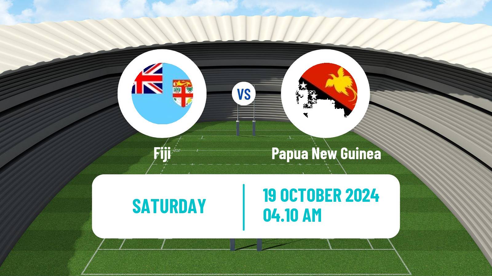 Rugby league  Pacific Championships Rugby League Fiji - Papua New Guinea