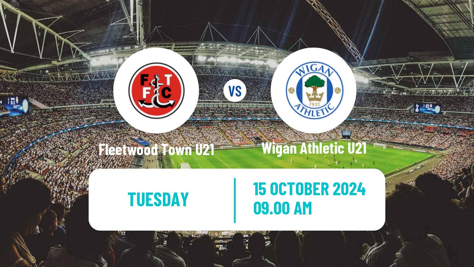 Soccer English Professional Development League Fleetwood Town U21 - Wigan Athletic U21