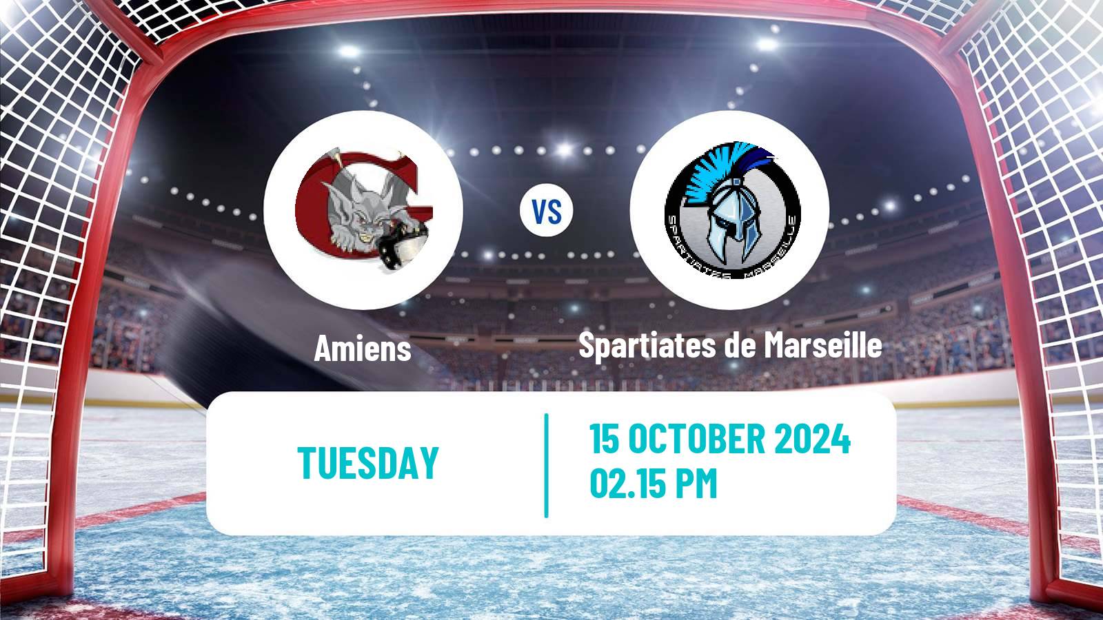 Hockey French Ligue Magnus Amiens - Spartiates de Marseille