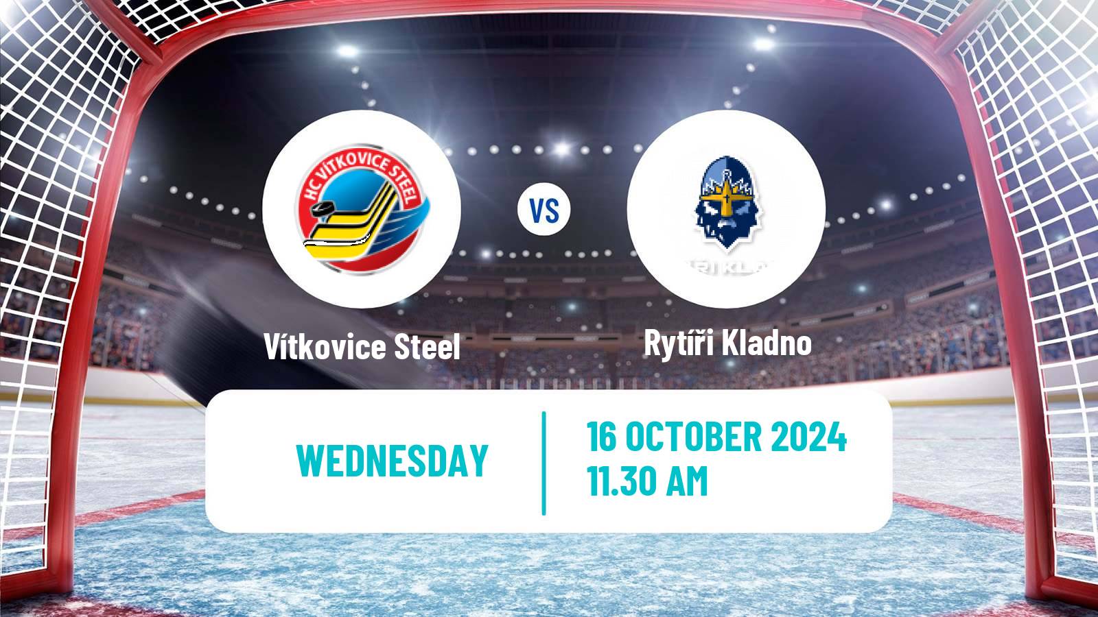 Hockey Czech Extraliga Vítkovice Steel - Rytíři Kladno