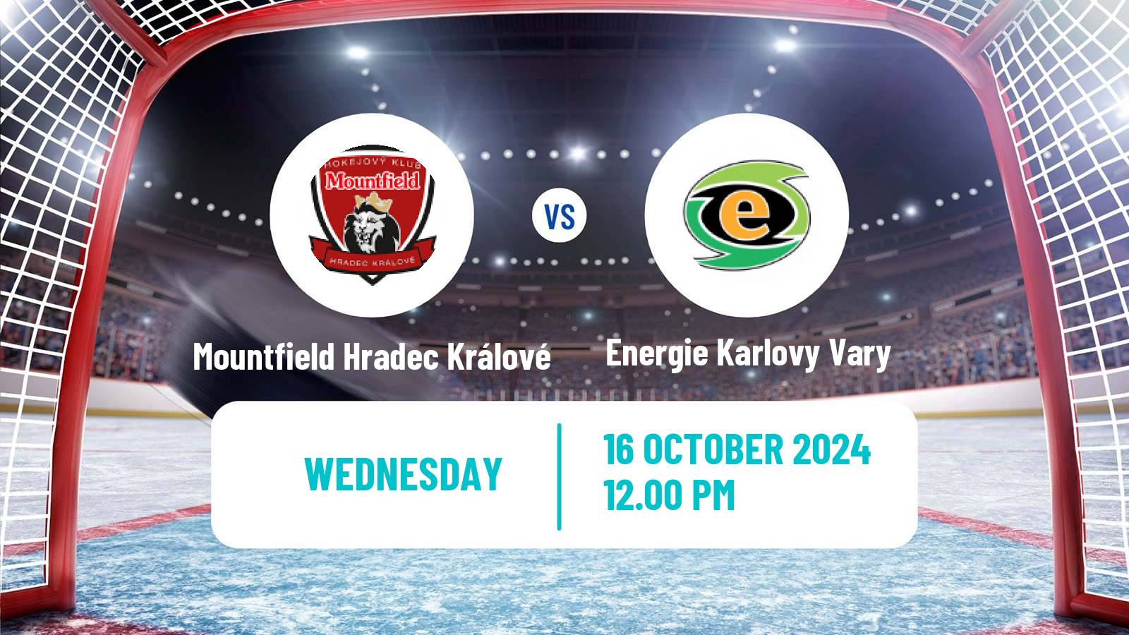 Hockey Czech Extraliga Mountfield Hradec Králové - Energie Karlovy Vary